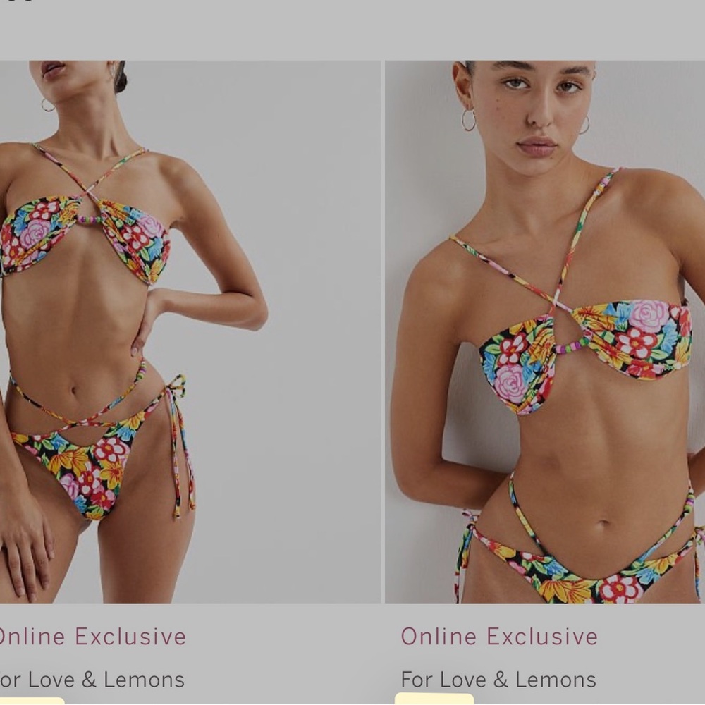 Forloveandlemons Bikini Swim Set